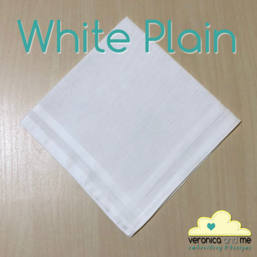 White Plain Handkerchief
