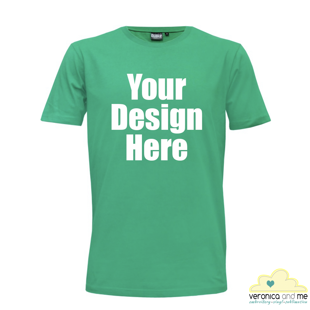 Customised T-Shirts for Adults - Embroidery Services | Embroidered ...
