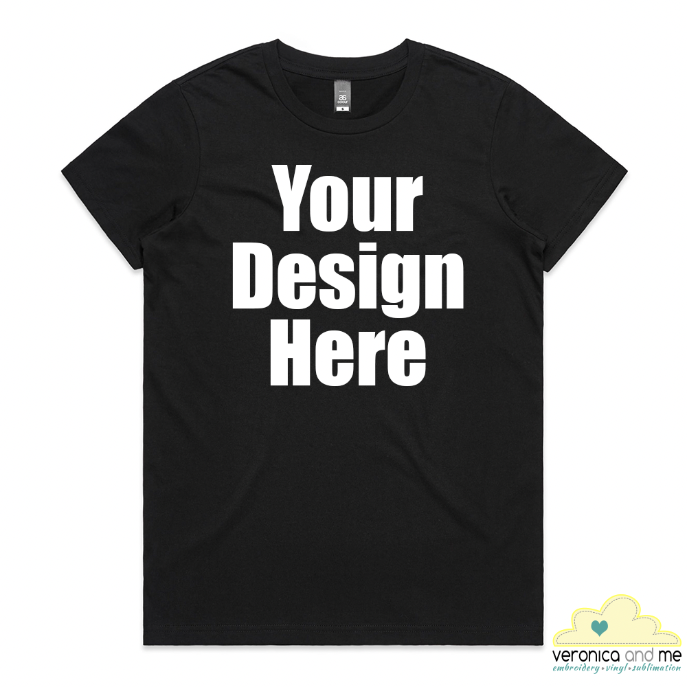 Customised T-Shirts for Adults - Embroidery Services | Embroidered ...