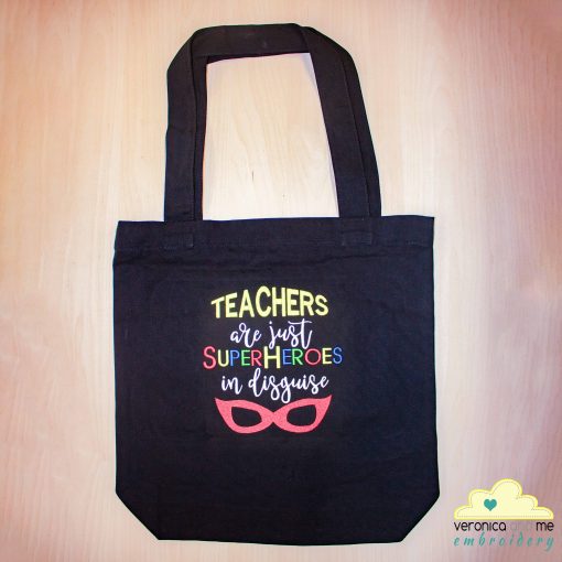 Teachers are Superheroes Tote