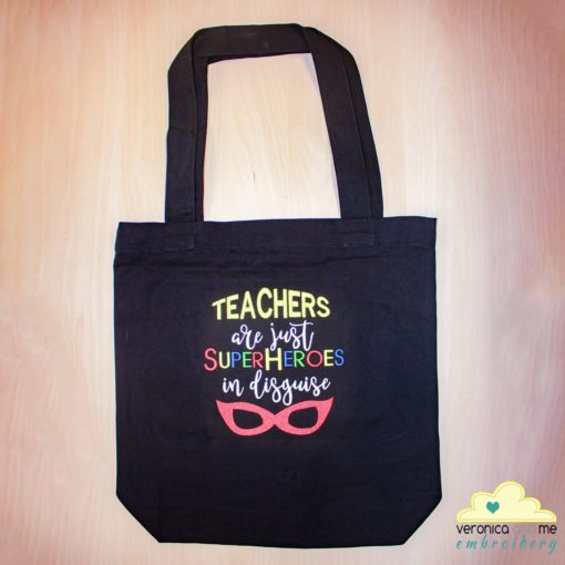Teachers are Superheroes Tote